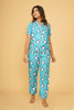 Cute Penguin Love Half Sleeve Pyjama Set