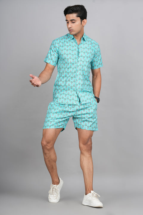 Parachute Adventure: Jaipuri Block Print Shirt