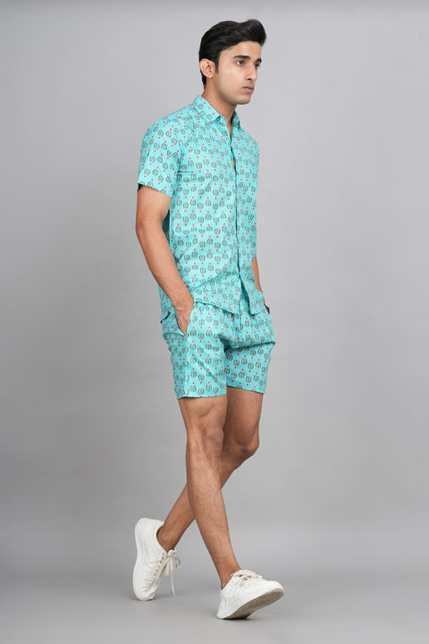 Parachute Adventure: Jaipuri Block Print Shirt
