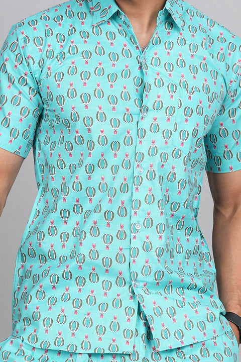 Parachute Adventure: Jaipuri Block Print Shirt