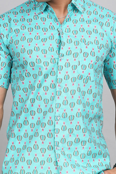 Parachute Adventure: Jaipuri Block Print Shirt