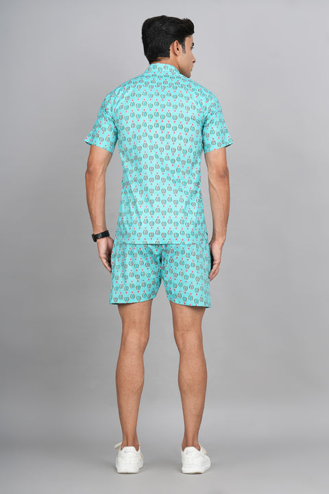 Parachute Adventure: Jaipuri Block Print Shirt