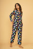 Fruit Pattern Full Sleeve Pyjama Set